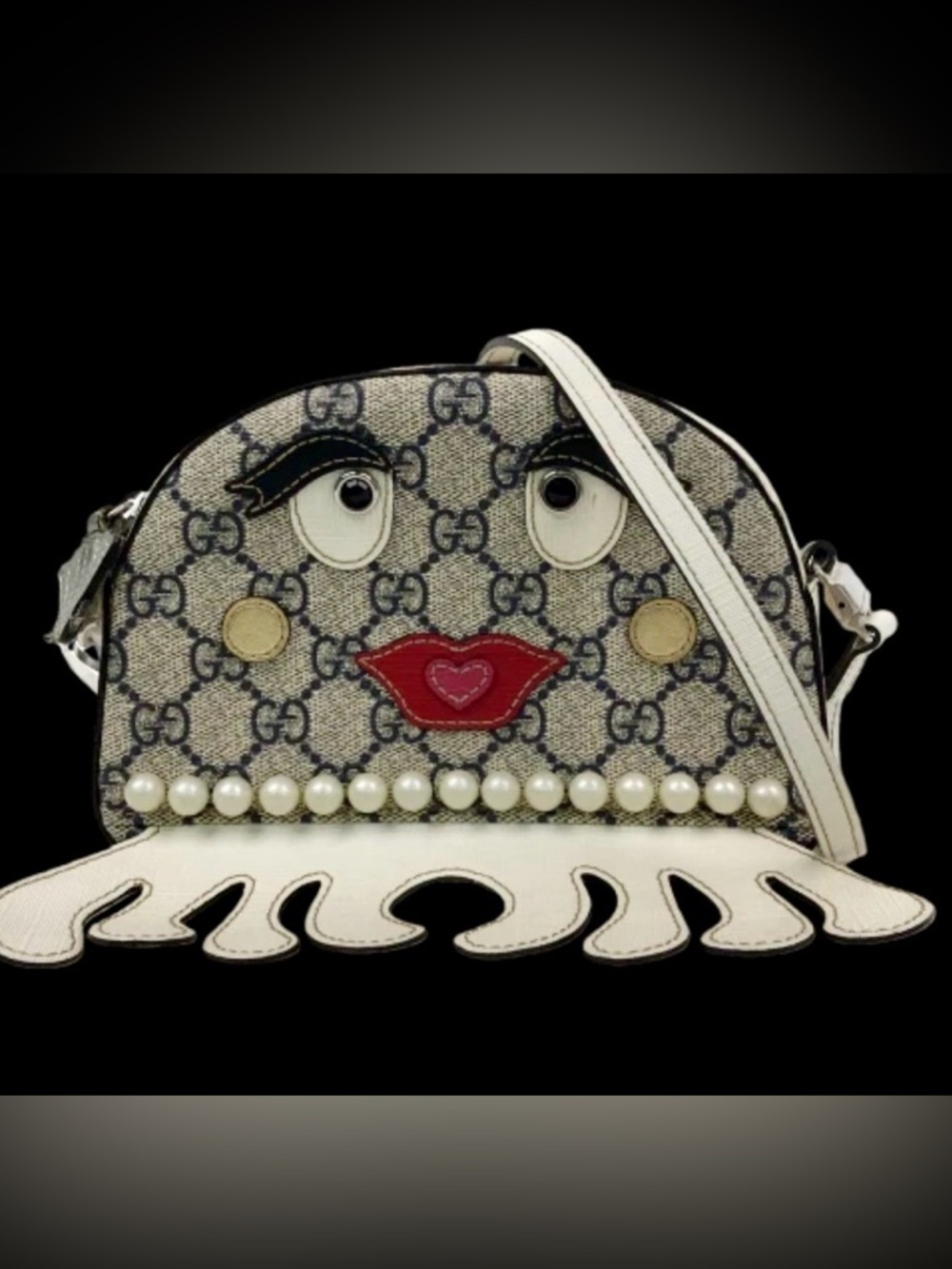 Authentic Gucci Monogram Octopus Purse RARE COA Included